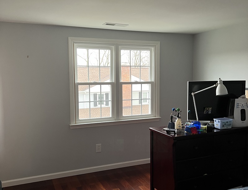The new Pella 250 windows made the condo much warmer